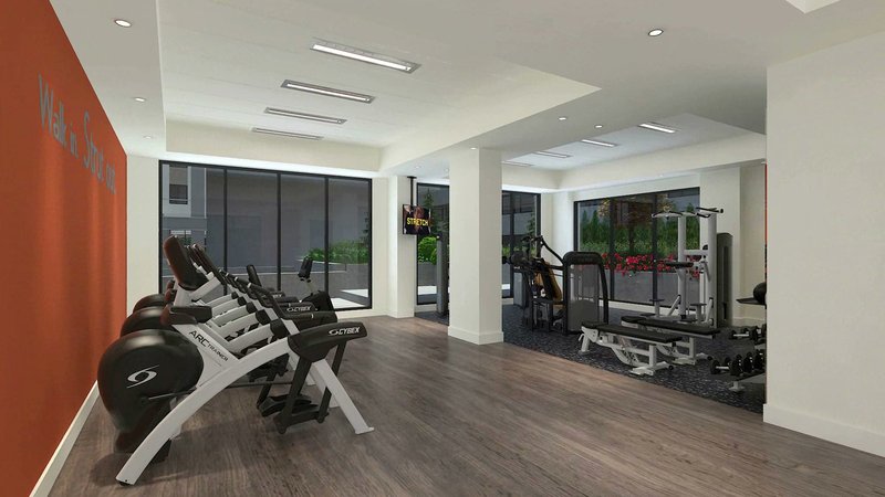 24/7 free fully-equipped fitness center at Staybridge Suites