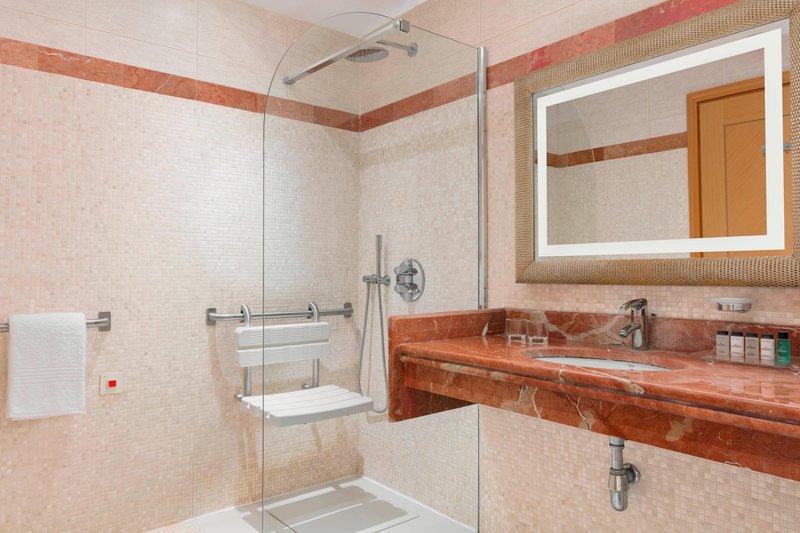 Accessible Bathroom - Roll-In Shower