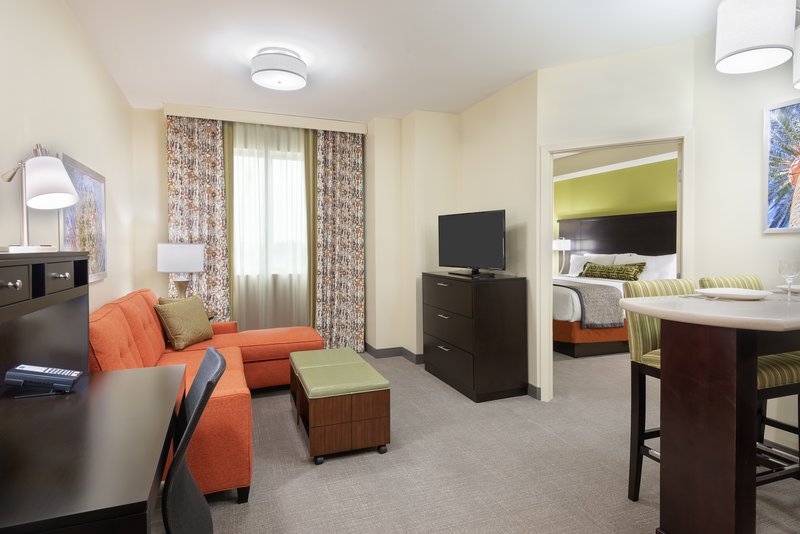 Spacious 1 Bedroom, 1 King bed Suite. Perfect for extended stays.
