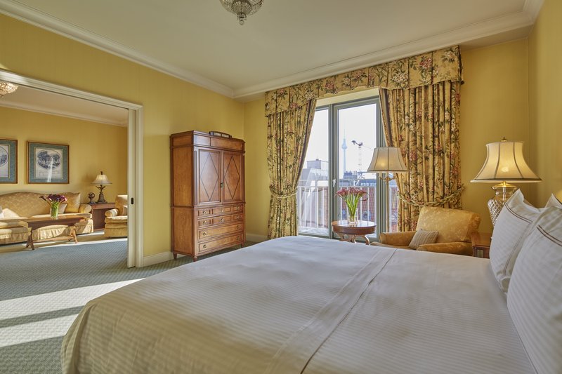 Guest bedroom with a view