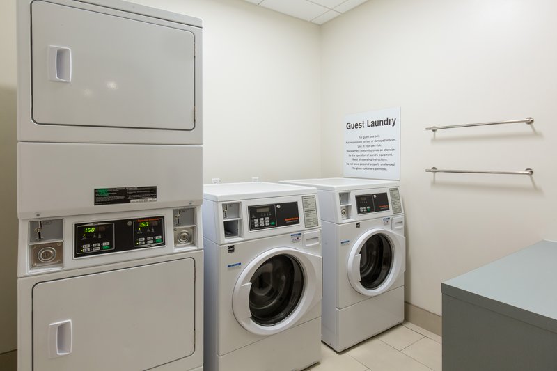 We offer coin operated laundry machines for when life gets messy.