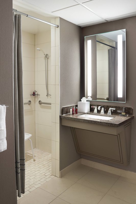 Accessible Bathroom - Roll-In Shower