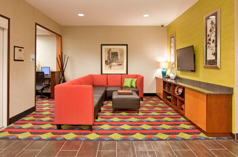 Our new lobby offers another spot to relax