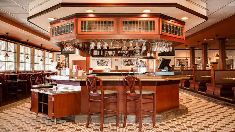 Welcome to the Green Mill, serving a variety of American food.
