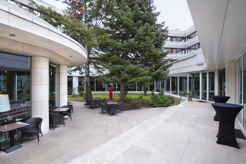 Interior garden - Orhideea meeting room & bar terrace