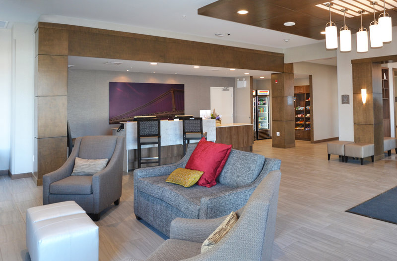 Staybridge Suites Red Deer Hotel Front Lobby