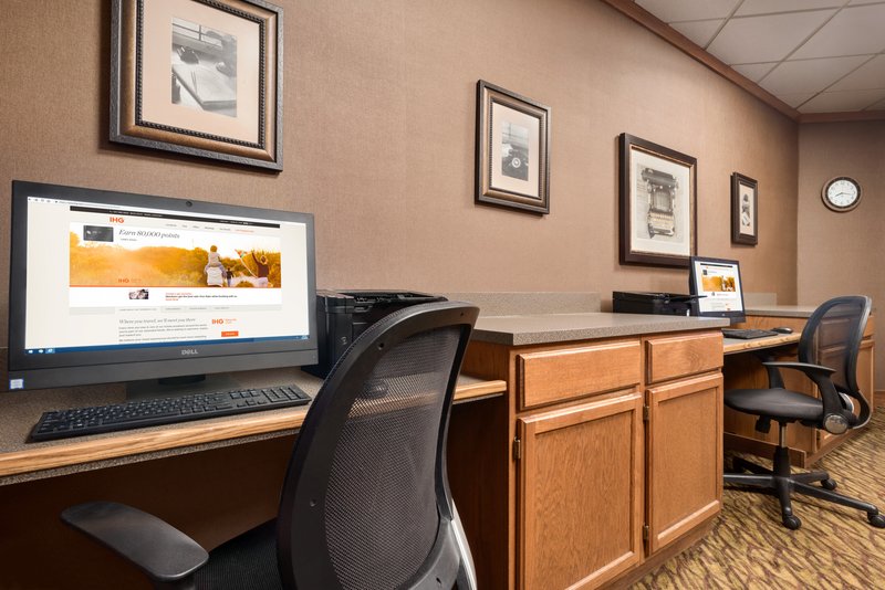 Business services are available any time of the day.