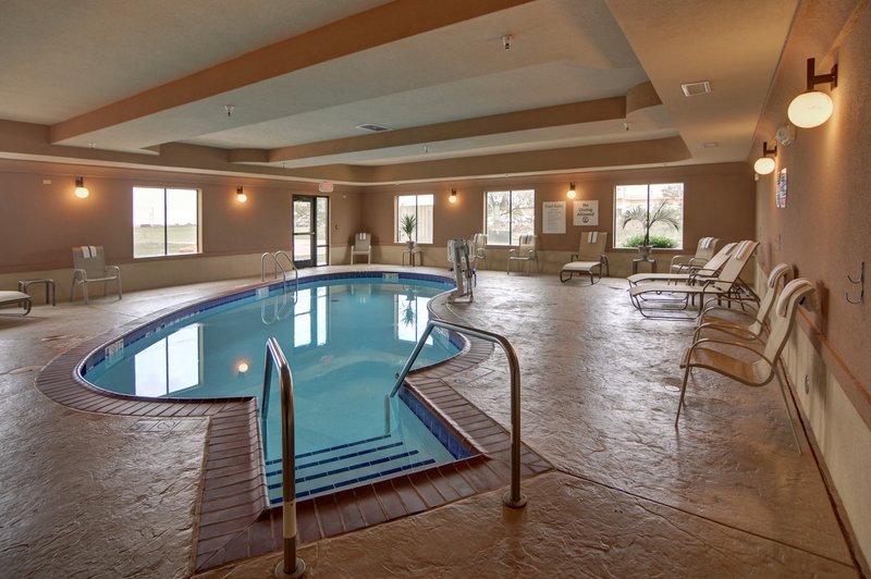 Enjoy our heated indoor swimming pool