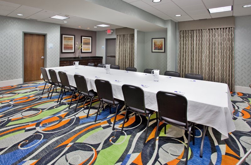 Our conference room is spacious, quiet, and private!