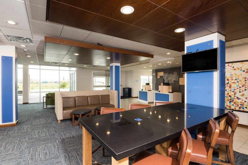 Take a break and socialize in our comfortable lobby seating