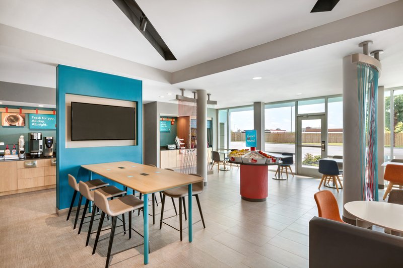 Breakfast dining area