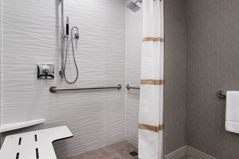 Accessible Bathroom Roll-in Shower