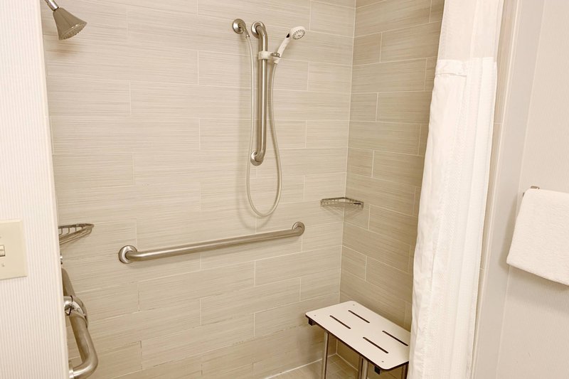 Accessible Bathroom - Roll-in Shower