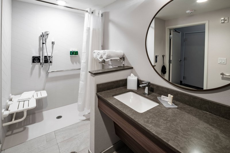 Accessible Bathroom - Roll-In Shower