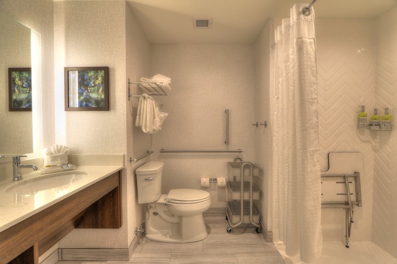 ADA Approved Accessible with Roll In Shower..