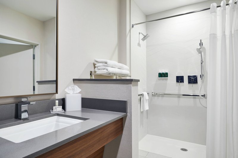 Accessible Bathroom - Roll-In Shower