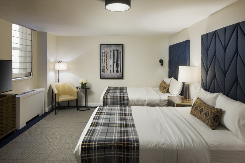 Enjoy our spacious rooms with 2 beds!