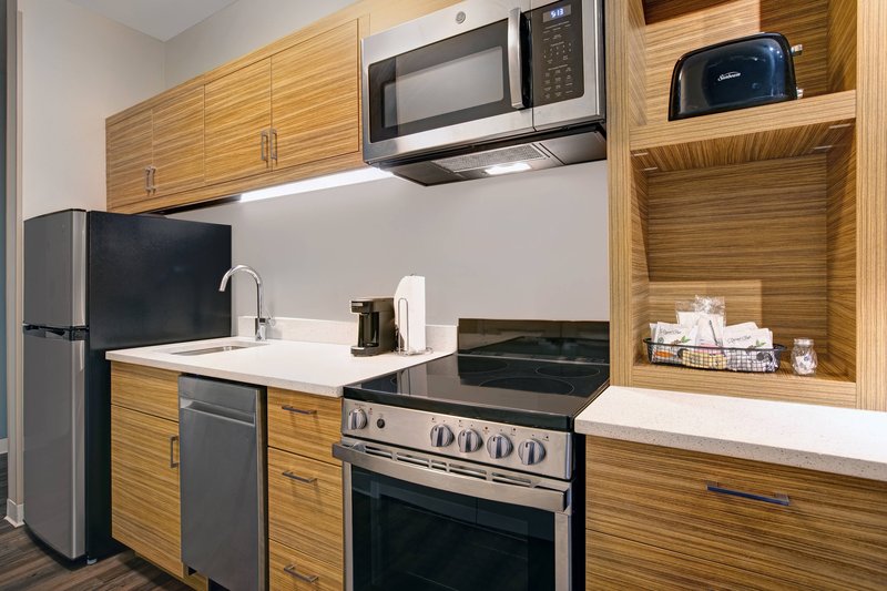 Guest room kitchen