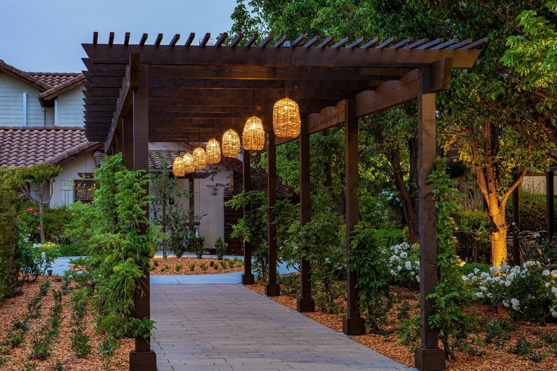 Cottage Pergola Path