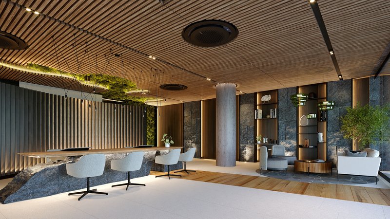 Our luxury lobby ready to receive you