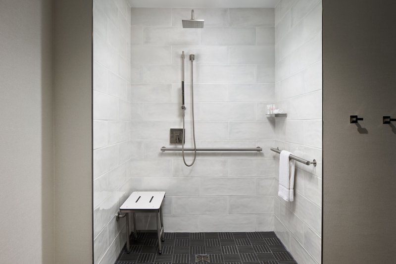 Accessible Bathroom - Roll In Shower