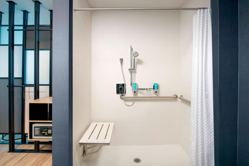 Accessible Bathroom - Roll-In Shower