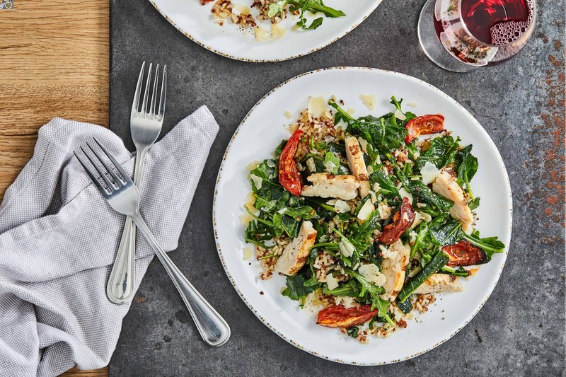 Mediterranean Grain Bowl with Chicken