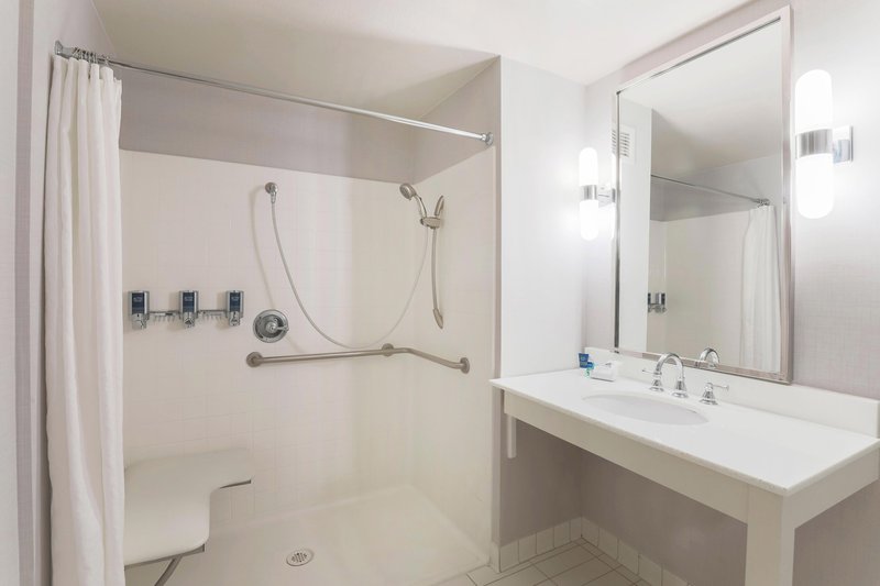 Accessible Bathroom - Roll-In Shower